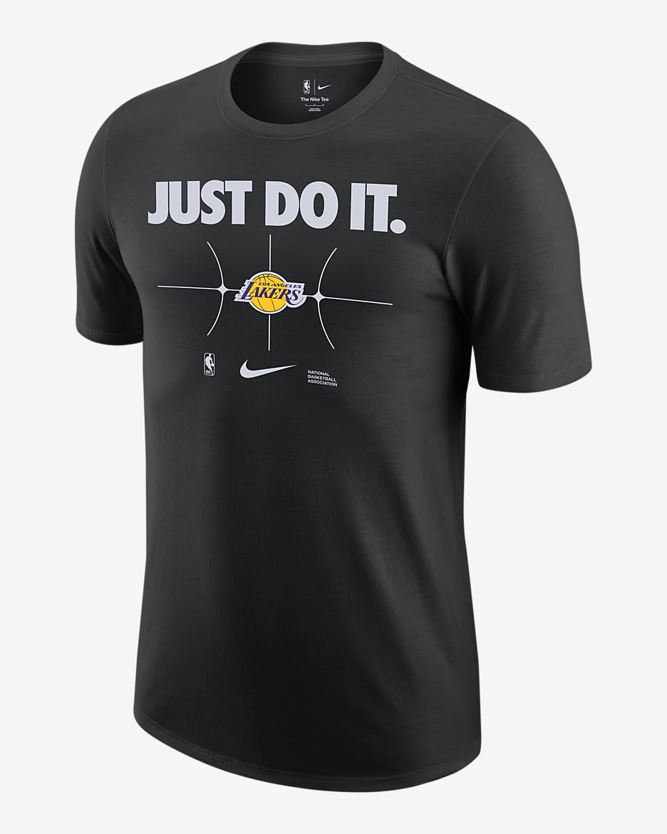 Nike lakers tee online